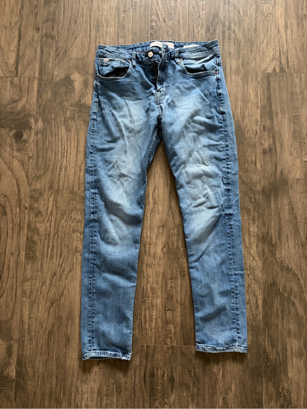 G by Guess Slim Straight Light Blue Jeans